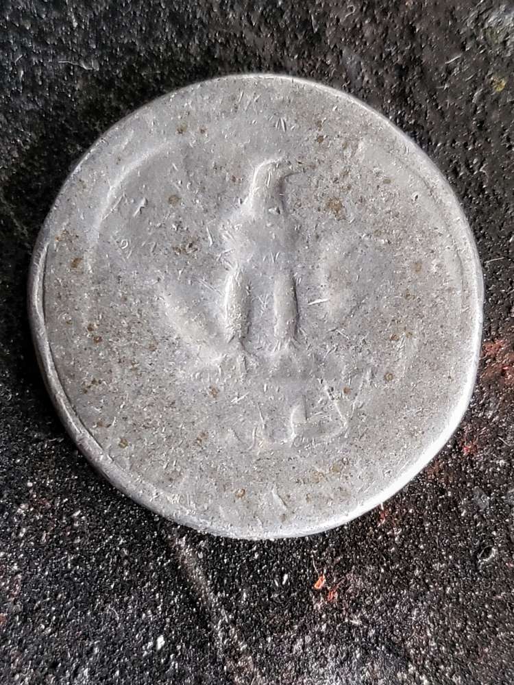 19?-Washington-Quarter-7.5gms-,-Obverse-And-Reverse-Are-Facing-Wrong-Direction